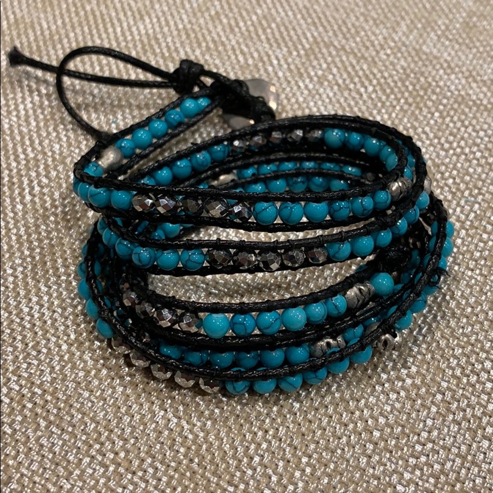 Skull Wrap Around Bracelet